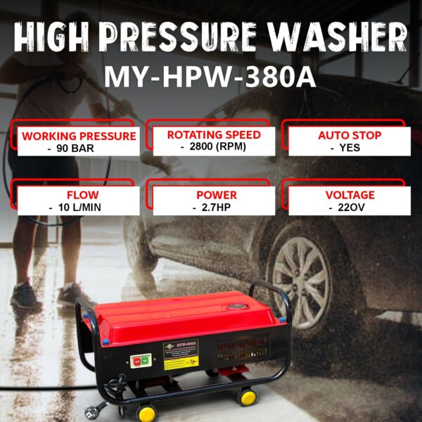 Mitsuyama 380 Heavy-Duty Car Washer - Image 2