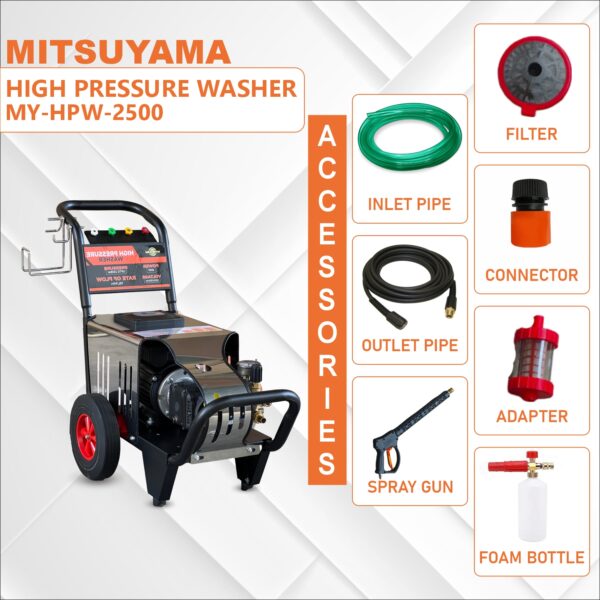Mitsuyama 2500 High Pressure Car Washer - Image 3