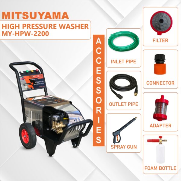 Mitsuyama 2200 High Pressure Car Washer - Image 3