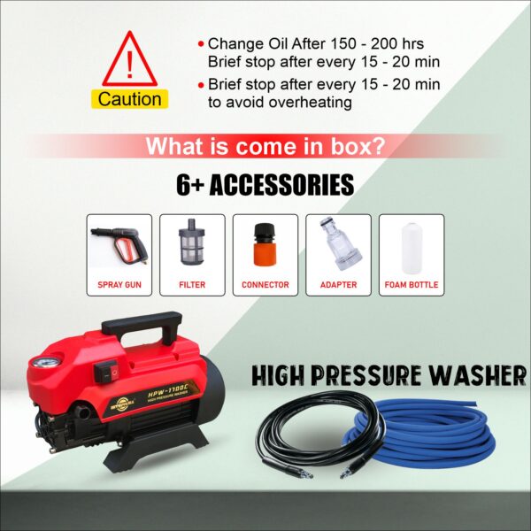 Mitsuyama 1700C High Pressure Car Washer - Image 3