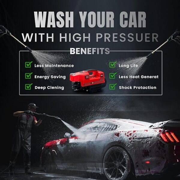 Mitsuyama 1500 High Pressure Car Washer - Image 4
